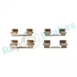 Kit d'accessoires, plaquette de frein à disque RAP BRAKES R-U0284 - Visuel 2
