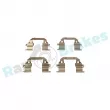 Kit d'accessoires, plaquette de frein à disque RAP BRAKES R-U0285 - Visuel 1