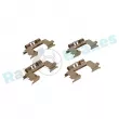 Kit d'accessoires, plaquette de frein à disque RAP BRAKES R-U0286 - Visuel 1