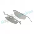 Kit d'accessoires, plaquette de frein à disque RAP BRAKES R-U0287 - Visuel 3