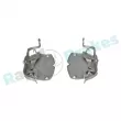 Kit d'accessoires, plaquette de frein à disque RAP BRAKES R-U0289 - Visuel 3