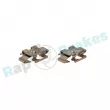 Kit d'accessoires, plaquette de frein à disque RAP BRAKES R-U0291 - Visuel 3