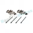 Kit d'accessoires, plaquette de frein à disque RAP BRAKES R-U0292 - Visuel 1
