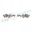 Kit d'accessoires, plaquette de frein à disque RAP BRAKES R-U0292 - Visuel 3
