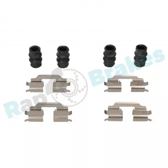 Kit d'accessoires, plaquette de frein à disque RAP BRAKES R-U0294