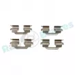 Kit d'accessoires, plaquette de frein à disque RAP BRAKES R-U0294 - Visuel 3