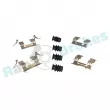 Kit d'accessoires, plaquette de frein à disque RAP BRAKES R-U0295 - Visuel 1