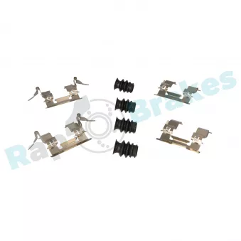 Kit d'accessoires, plaquette de frein à disque RAP BRAKES R-U0295