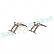 Kit d'accessoires, plaquette de frein à disque RAP BRAKES R-U0296 - Visuel 2