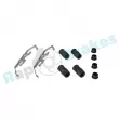 Kit d'accessoires, plaquette de frein à disque RAP BRAKES R-U0297 - Visuel 1
