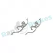Kit d'accessoires, plaquette de frein à disque RAP BRAKES R-U0297 - Visuel 2