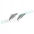 Kit d'accessoires, plaquette de frein à disque RAP BRAKES R-U0298 - Visuel 2