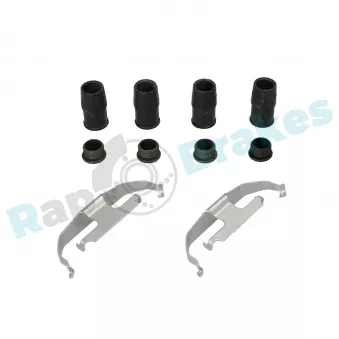Kit d'accessoires, plaquette de frein à disque RAP BRAKES R-U0301