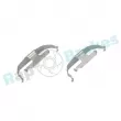 Kit d'accessoires, plaquette de frein à disque RAP BRAKES R-U0301 - Visuel 2