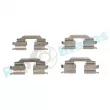Kit d'accessoires, plaquette de frein à disque RAP BRAKES R-U0303 - Visuel 1