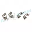 Kit d'accessoires, plaquette de frein à disque RAP BRAKES R-U0303 - Visuel 3