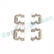 Kit d'accessoires, plaquette de frein à disque RAP BRAKES R-U0304 - Visuel 2