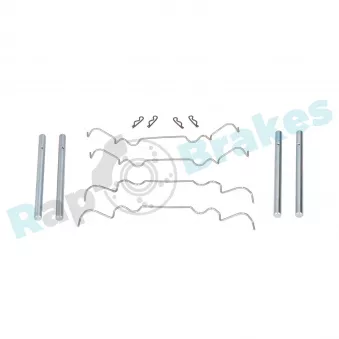 Kit d'accessoires, plaquette de frein à disque RAP BRAKES R-U0306