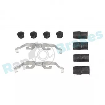 Kit d'accessoires, plaquette de frein à disque RAP BRAKES R-U0307