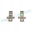 Kit d'accessoires, plaquette de frein à disque RAP BRAKES R-U0318 - Visuel 2