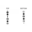 Jeu de 2 amortisseurs avant BILSTEIN 24-012669 - Visuel 2