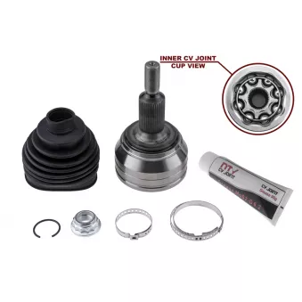Jeu de joints, arbre de transmission avant TEKNÖR NPZ-VW-045