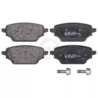 Jeu de 4 plaquettes de frein arrière A.B.S. 35012