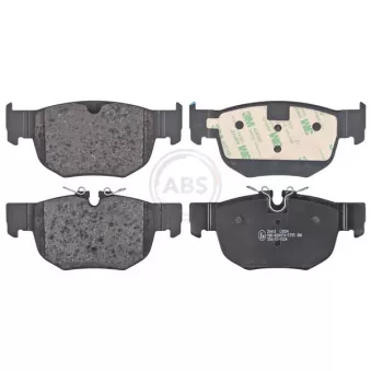 Jeu de 4 plaquettes de frein arrière A.B.S. 35412