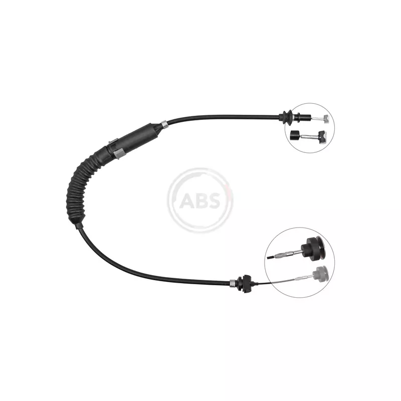 Tirette à câble, commande d'embrayage A.B.S. K29220