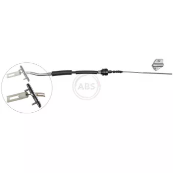 Tirette à câble, commande d'embrayage A.B.S. K29230