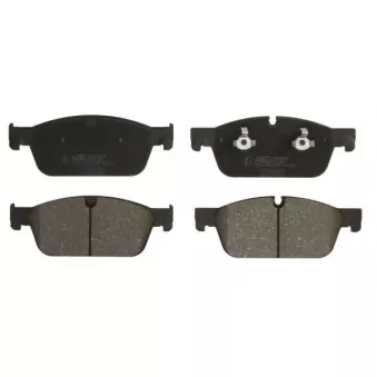 Jeu de 4 plaquettes de frein avant ABE C1M062ABE