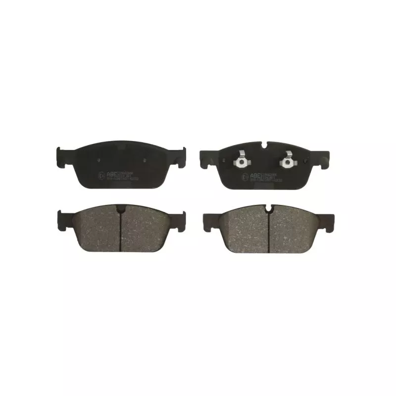 Jeu de 4 plaquettes de frein avant ABE C1M062ABE