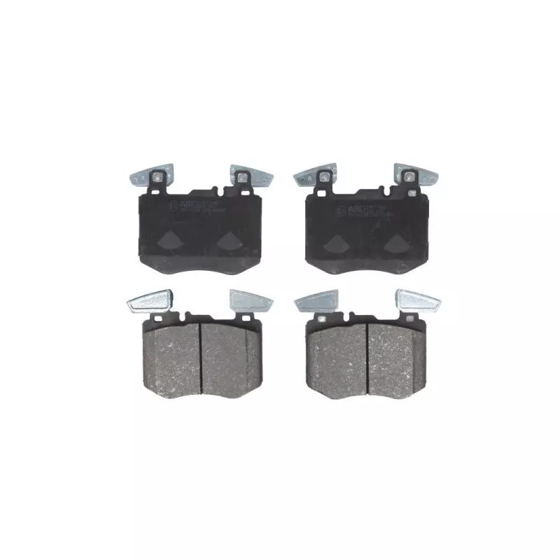 Jeu de 4 plaquettes de frein avant ABE C1M077ABE