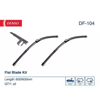 Kit balais d'essuie-glace DENSO DF-104