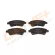 Jeu de 4 plaquettes de frein avant Dr!ve+ DP1010.10.0758 - Visuel 1