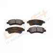 Jeu de 4 plaquettes de frein avant Dr!ve+ DP1010.10.0758 - Visuel 2