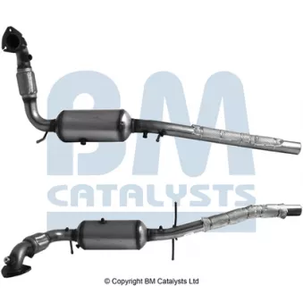 Filtre à particules / à suie, échappement BM CATALYSTS BM11398H