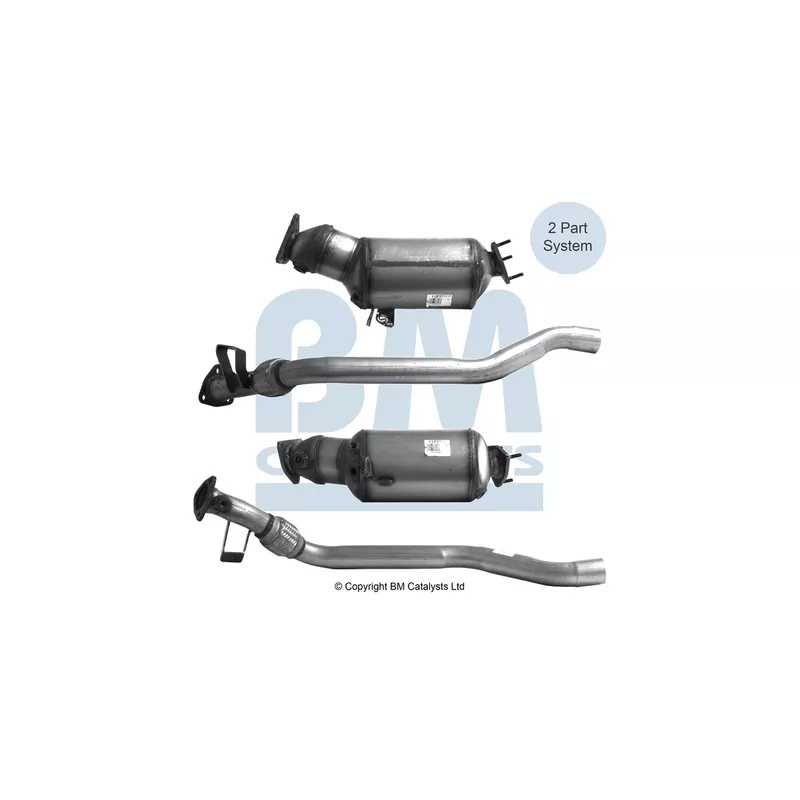 Filtre à particules / à suie, échappement BM CATALYSTS BM11402H