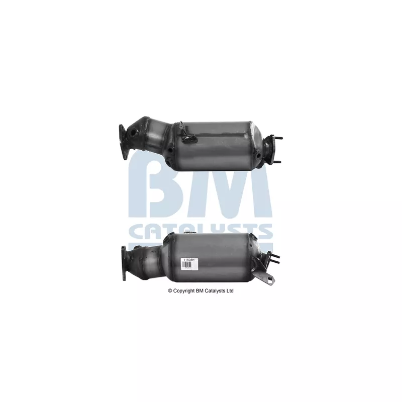 Filtre à particules / à suie, échappement BM CATALYSTS BM11608H