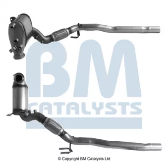 Filtre à particules / à suie, échappement BM CATALYSTS BM11640P