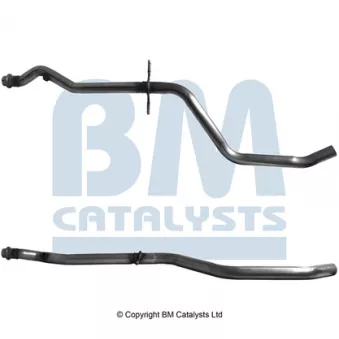 Tuyau d'échappement BM CATALYSTS