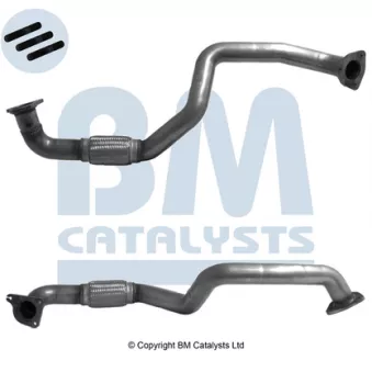 Tuyau d'échappement BM CATALYSTS BM50750