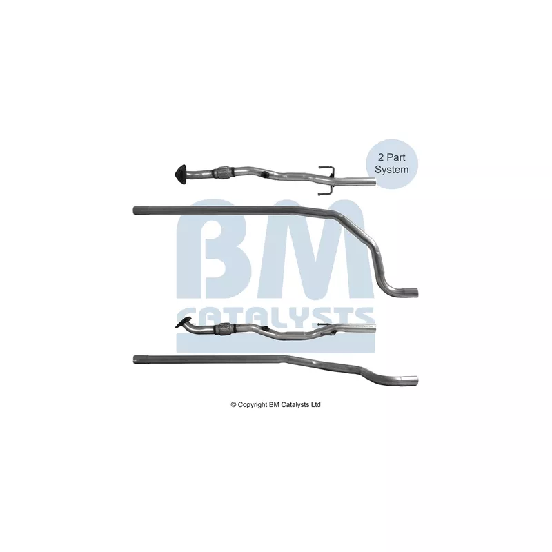 Tuyau d'échappement BM CATALYSTS BM50968