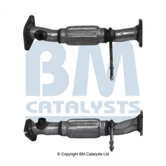 Tuyau d'échappement BM CATALYSTS