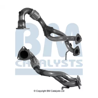 Tuyau d'échappement BM CATALYSTS BM70730