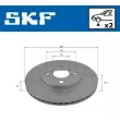 Jeu de 2 disques de frein avant SKF VKBD 80333 V2 - Visuel 2