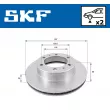 Jeu de 2 disques de frein avant SKF VKBD 80346 V2 - Visuel 2