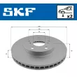 Jeu de 2 disques de frein avant SKF VKBD 80383 V2 - Visuel 2
