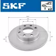 Jeu de 2 disques de frein avant SKF VKBD 80590 S2 - Visuel 2