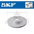 Jeu de 2 disques de frein avant SKF VKBD 80771 V2 - Visuel 2